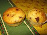 Muffins aux pépites de chocolat