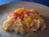 Risotto aux tomates et poivron