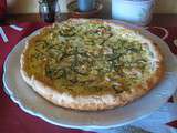 Tarte courgettes-poulet-estragon