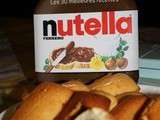 Financiers coeur nutella