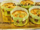 Clafoutis pomme-kiwi