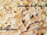 Cookie géant choco-pécan