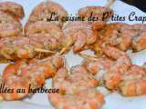 Crevettes au barbecue