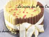 Gâteau au chocolat blanc