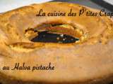 Gâteau au Halva pistache