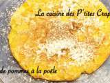 Gâteau de pommes à la poêle