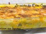 Gratin de poisson aux légumes