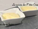 Mousse au citron légère