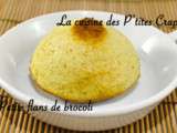 Petits flans de brocolis