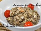 Salade lentilles & saumon