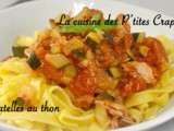 Tagliatelles au thon