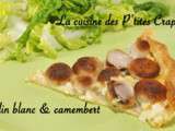 Tarte boudin blanc & camembert