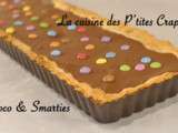 Tarte choco & Smarties