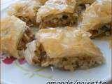 Baklawa amande/noisette