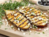 Aubergines grillées à la feta : l’entrée estivale à ne pas manquer