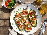 Cette recette d’aubergines farcies fait un carton (ultra légère et bluffante)