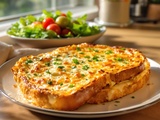 Cette recette de toast gratiné est 2x plus légère qu’un croque-monsieur (et tout aussi gourmande)