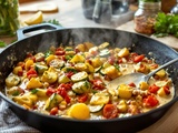 Cette recette express de courgettes au chorizo va vous faire oublier les plats fades