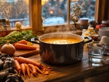 Cette soupe crémeuse aux 4 ingrédients va changer vos soirées d’hiver