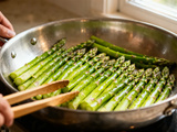 Cuisson des asperges vertes : temps et méthodes simples