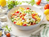 L’ingrédient crémeux et léger qui transformera vos salades de pâtes cet été