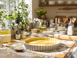 Sa pâte à tarte sans beurre ni repos fait un carton (recette inratable)
