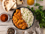 Poulet tikka masala avec riz basmati