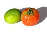 Tomate oignon blanc citron vert