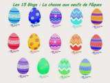 Chasse aux Oeufs avec les 15 Blogs - Jeu Concours