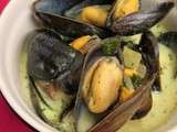 Moules Au Curcuma