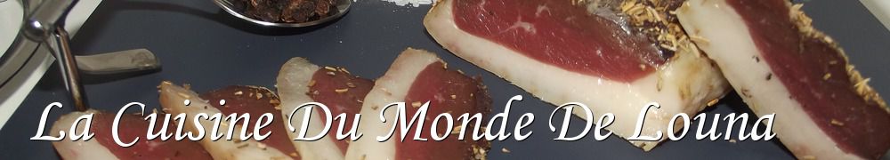 Recettes de La Cuisine Du Monde De Louna