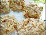 Cookies aux flocons d'avoine et a la pomme [#cookies #dessert #homemade #pastry]