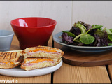 Croque-monsieur maison au cheddar [recettedujour #homemade #faitmaison #snacking #kidsfood]