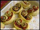 Palmiers au pesto et a la tomate [#apéro #italy #italie]