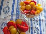 Salade de fruits (fraise, mirabelle) [#fruits #fraises #healthy]