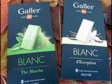 Tablettes de chocolat blanc galler [#chocolat #chocolate #galler #belgianchocolate]