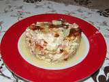 Gratin de munster aux oignons