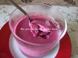 Mousse de fruits rouges