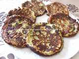 Pan cakes de courgettes