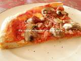 Pizza jambon champignons