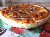 Quiche courgettes Roquefort