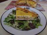 Quiche pomme de terre et roquefort