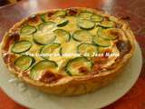 Tarte courgettes et chèvre