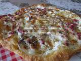 Tarte feuilletée jambonneau au parmesan