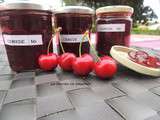 Confiture de cerises et vanille au Cookéo