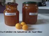 Confiture de mirabelles et gingembre