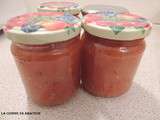 Coulis de tomates au basilic