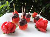 Fraises chocolat