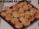 Mini cake au jambon fromage