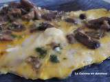 Omelette aux champignons